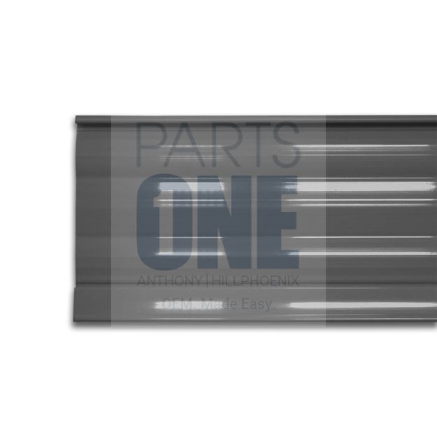 Picture of PVC Tag Molding - 144" x 4.190" - Smoke