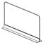 Picture of Vertical COVID Sneeze Guard