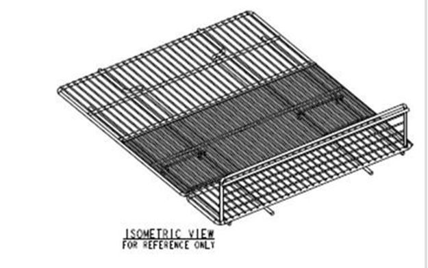 Picture of Wire Rack  with 5" Lip