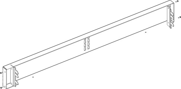 Picture of shelf standard assembly 48"