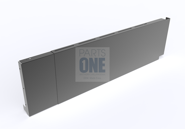 Picture of Fascia for Right Hand End Panel - Adjustable - 05M Case Compatible
