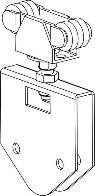 Picture of ROLLER ASSY DOOR CARR