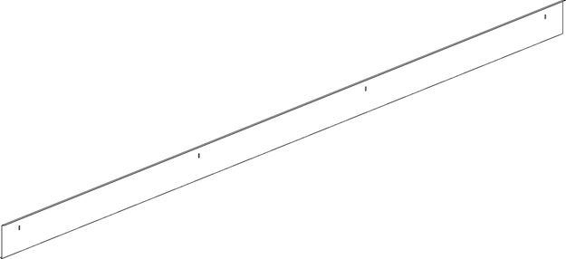 Picture of kick plate Metal