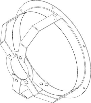 Picture of 8" Fan Motor Basket