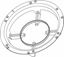 Picture of 8" Fan Motor Basket - Plastic