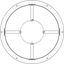 Picture of 8" Fan Motor Basket - Metal
