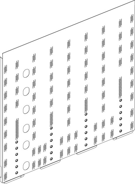 Picture of Upper Rear Baffle Center