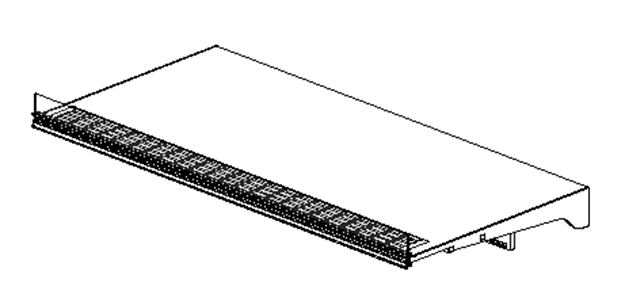 Picture of 22"x48" Shelf with Slotted PTM